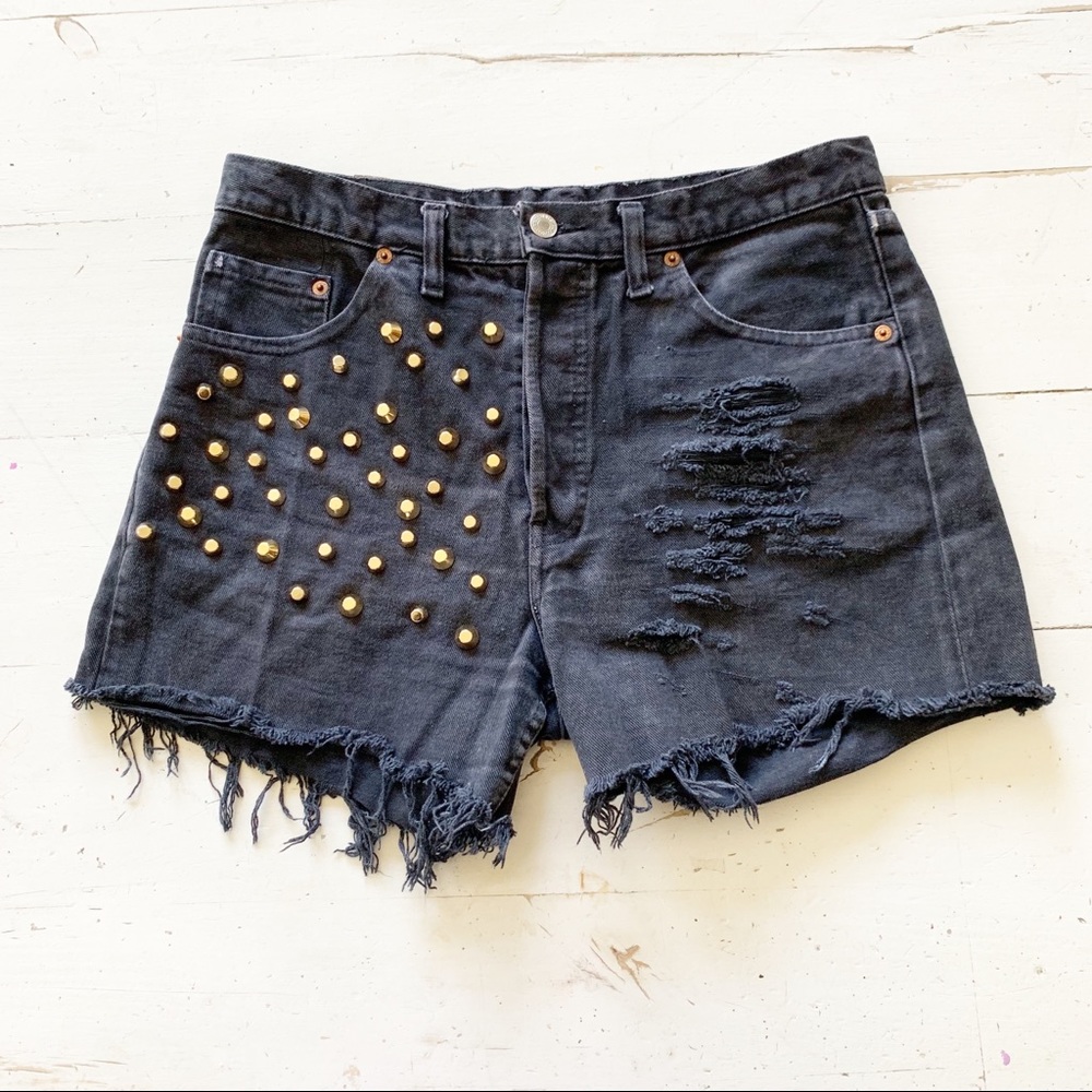 Levi’s Distressed Shorts 501 Jean Shorts